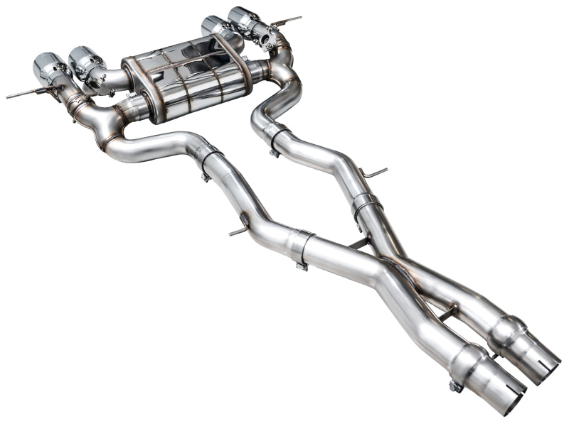 AWE Tuning 23-24 BMW G87 M2 SwitchPath Edition Exhaust - Chrome Silver Tips-thumbmail-11