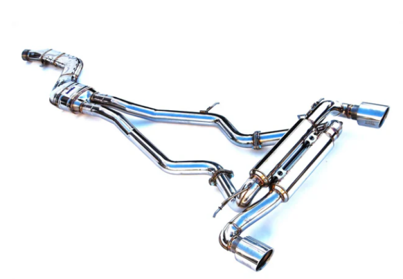 Invidia 2019+ Toyota Supra Gemini w/ Valve Rolled SS Tip Cat-back Exhaust-thumbmail-1