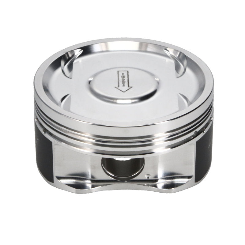 Manley 04+ Subaru WRX STi (EJ257) 75mm DE-STROKED 100mm +.5mm Bore 8.5:1 Dish Piston Set w/ Rings-thumbmail-4