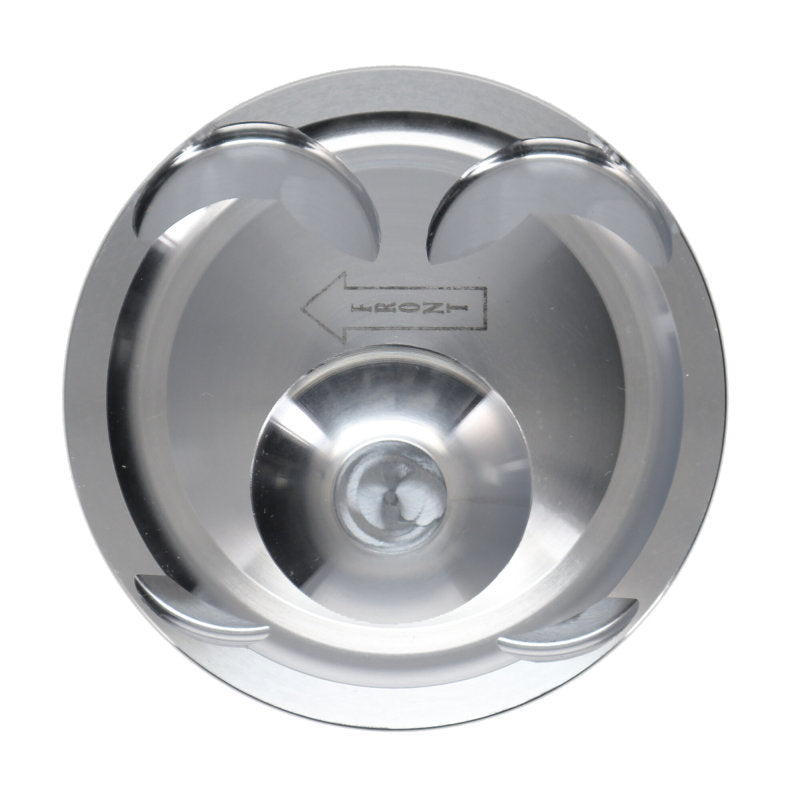 Manley Ford 2.3L EcoBoost 87.5mm STD Size Bore 9.5:1 Dish Extreme Duty Piston Set-thumbmail-6