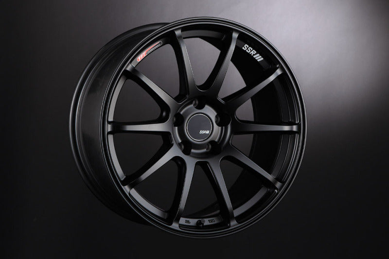SSR GTV02 18x7.5 5x114.3 43mm Offset Flat Black Wheel-thumbmail-1