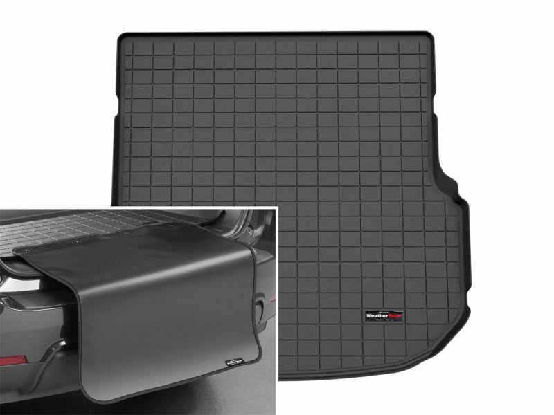 WeatherTech 25-25 Genesis GV80 Coup Trunk Cargo Liner w/Bumper Protector - Black-thumbmail-2