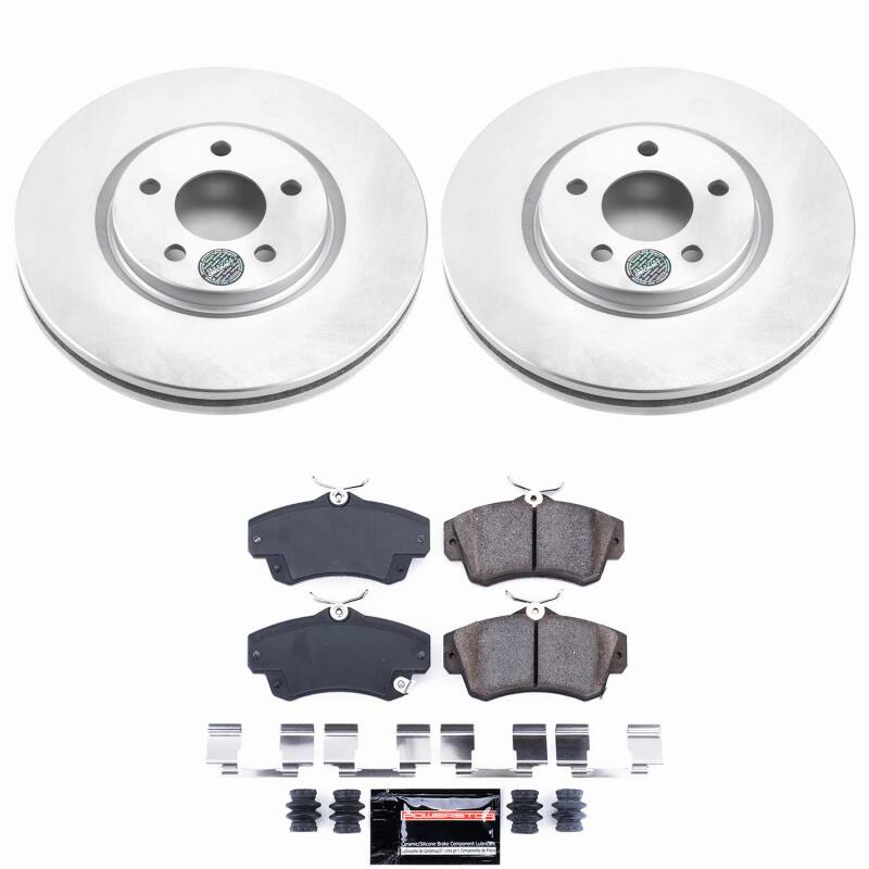 Power Stop 03-09 Chrysler PT Cruiser Front Z23 Coated Brake Kit-thumbmail-1