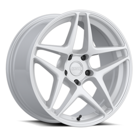 Kansei K15W Astro 18x8.5in / 5x108 BP / 35mm Offset / 63.4mm  Bore - Gloss White