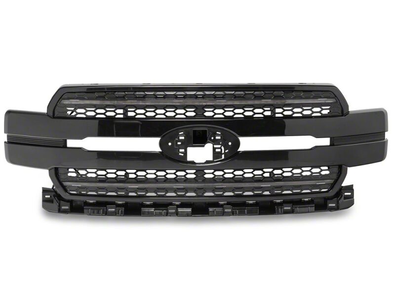 Raxiom 18-20 Ford F-150 CXR Series LED Upper Replacement Grille with White DRL- Black-thumbmail-2