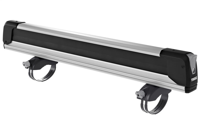 Thule SnowPack Extender Slide-out Ski/Snowboard Rack (Up to 6 Pair Skis/4 Snowboards) - Black/Silver-thumbmail-6
