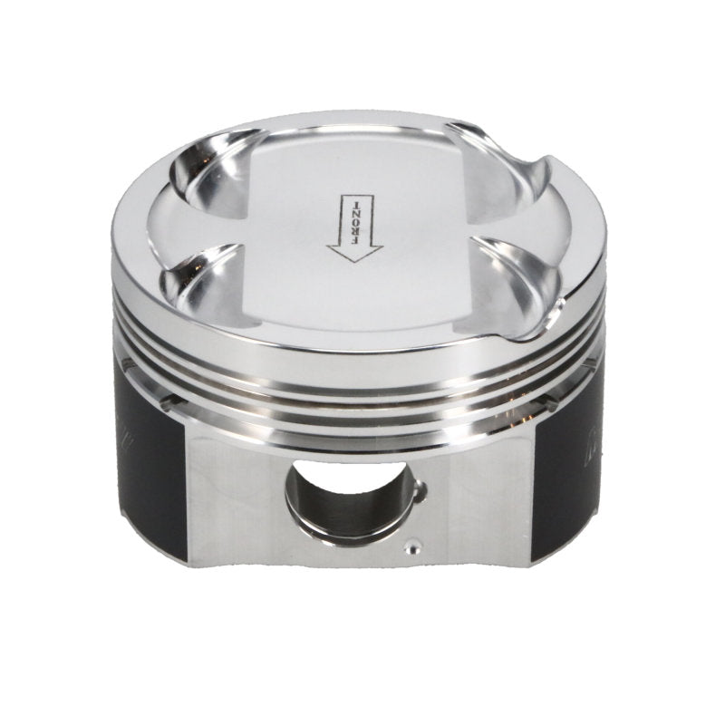 Manley 93-98 Toyota Supra Turbo (2JZGTE) 86mm STD Bore 9:1 Dish Piston Set with Ring-thumbmail-4