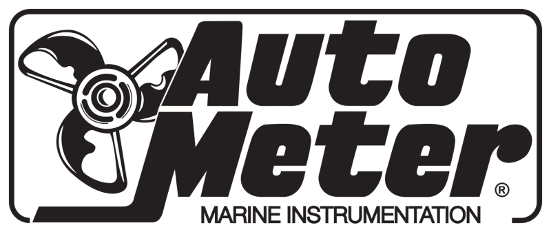 AutoMeter Marine Carbon Fiber 5in In-Dash Tachometer 0-8000 RPM-thumbmail-2