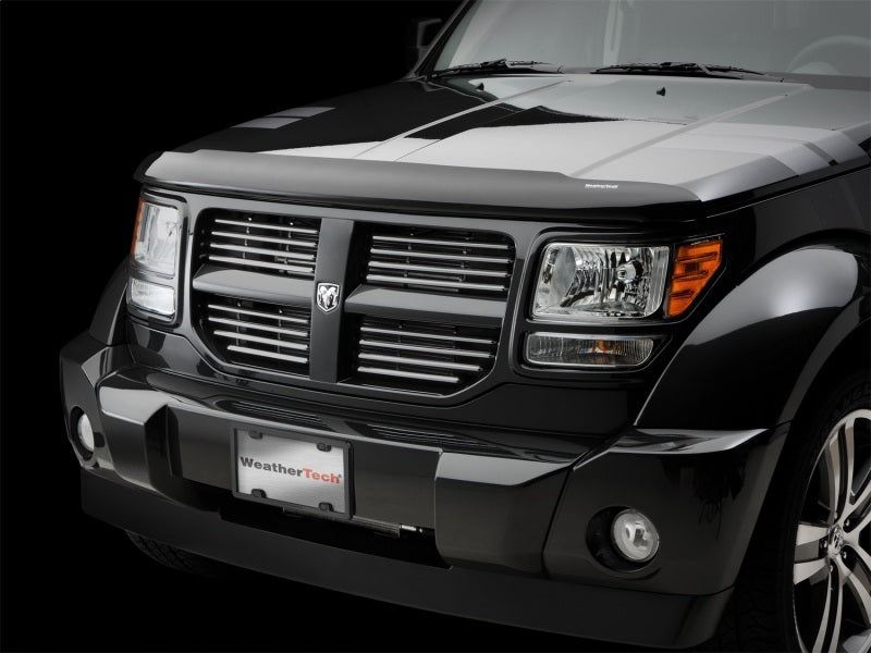 WeatherTech 2014+ Subaru Forester Stone and Bug Deflector - Dark Smoke-thumbmail-2