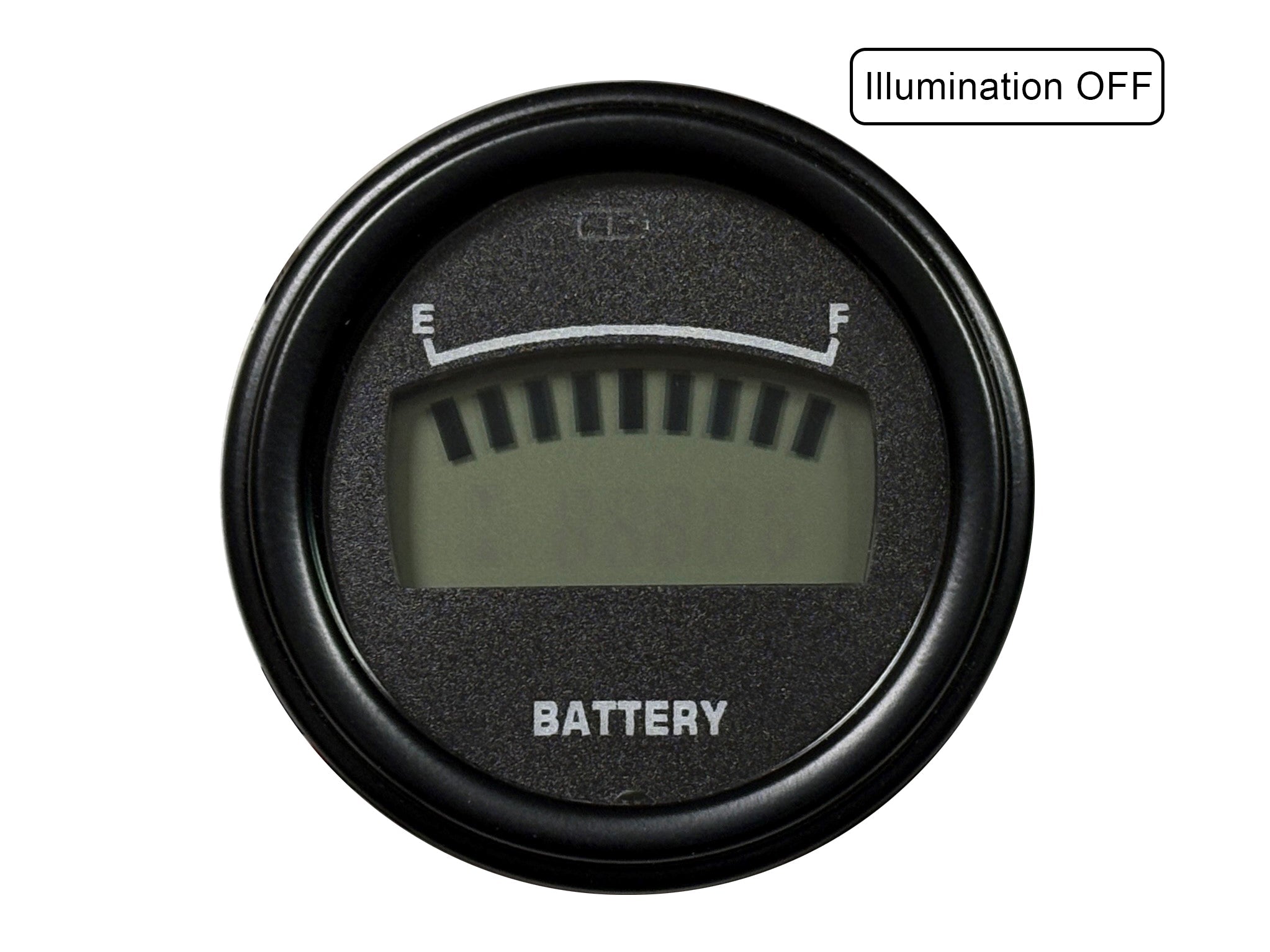 Golf Cart Battery Meter-state of Charge Meter 48 Volt 2-1/16" Lithium / LifePo4 Digital Bar Graph 48v-thumbmail-4