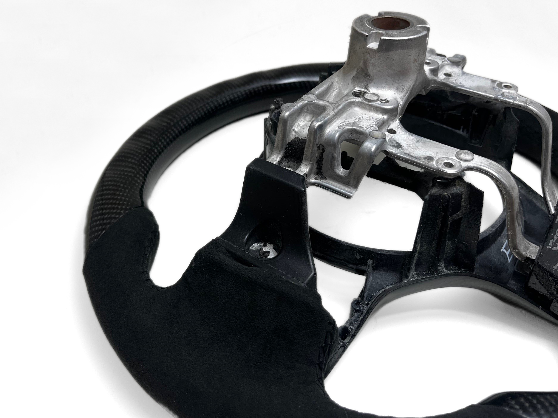 Mitsubishi EVO X Carbon Fiber Steering Wheel Option 3-thumbmail-4