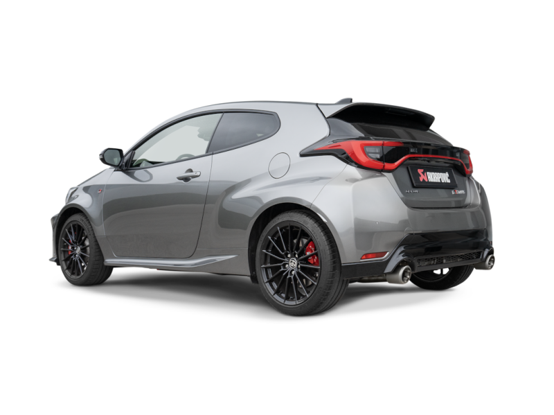 Akrapovic 2024+ Toyota GR/GRMN Yaris Slip-On Race Line (Titanium)-thumbmail-1