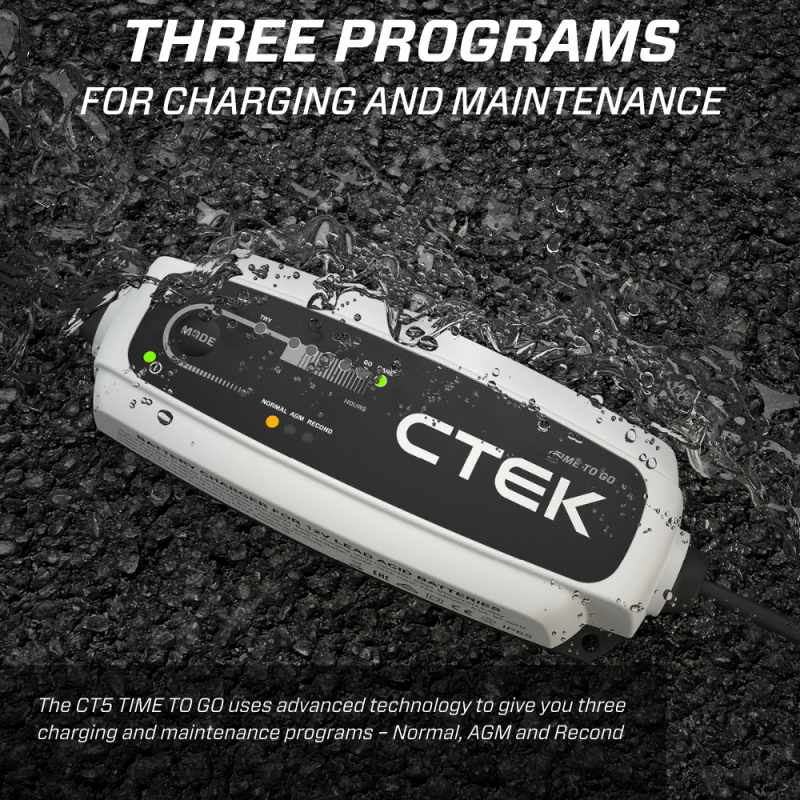 CTEK Battery Charger - CT5 Time To Go - 4.3A-thumbmail-4