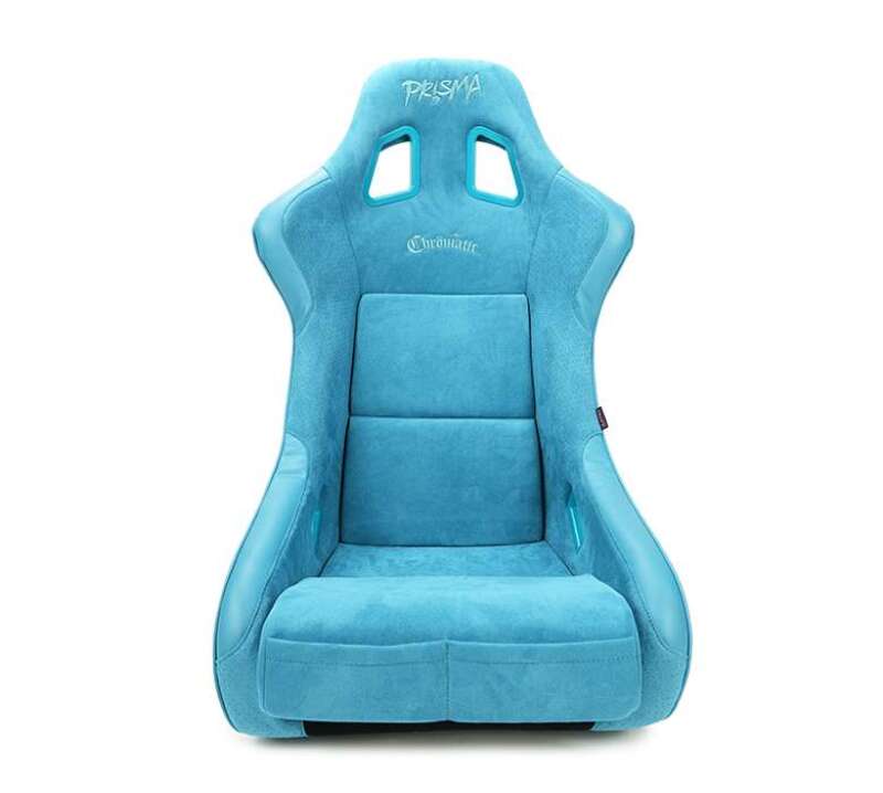 NRG FRP Bucket Seat (Medium) Prisma-Chromatic Dark Teal Vegan Suede w/ Chameleon Back-thumbmail-2