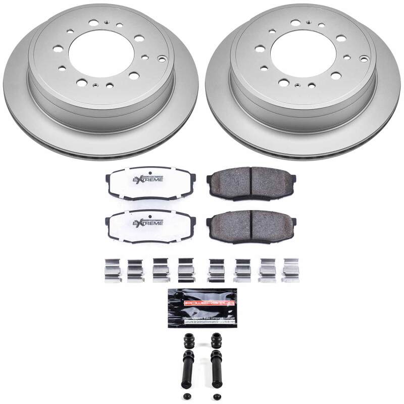 Power Stop 08-11 Lexus LX570 Rear Z36 Coated Truck & Tow Brake Kit-thumbmail-1