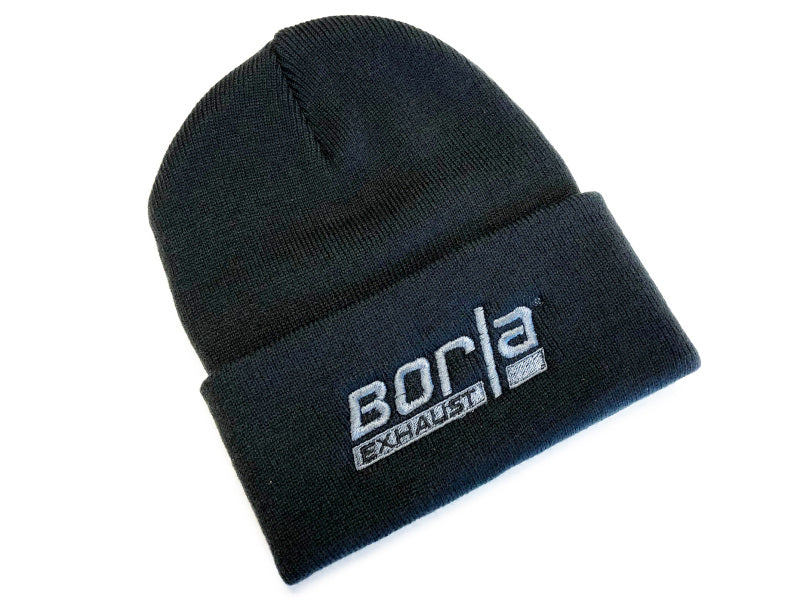 Borla Beanie Hat With Borla Logo - One Size Fits All-thumbmail-1