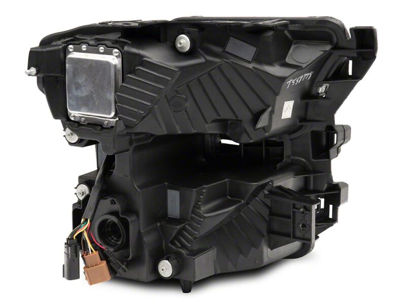 Raxiom 15-17 Ford F-150 LED Projector Headlights with LED Amber DRL- Black Housing- Clear Lens-thumbmail-2