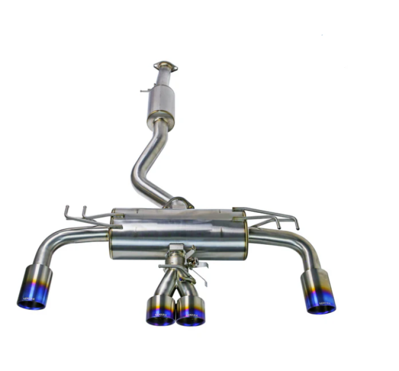 REMARK 2023+ Toyota GR Corolla Elite Spec Quad Tip Full Titanium Cat Back Exhaust-thumbmail-1