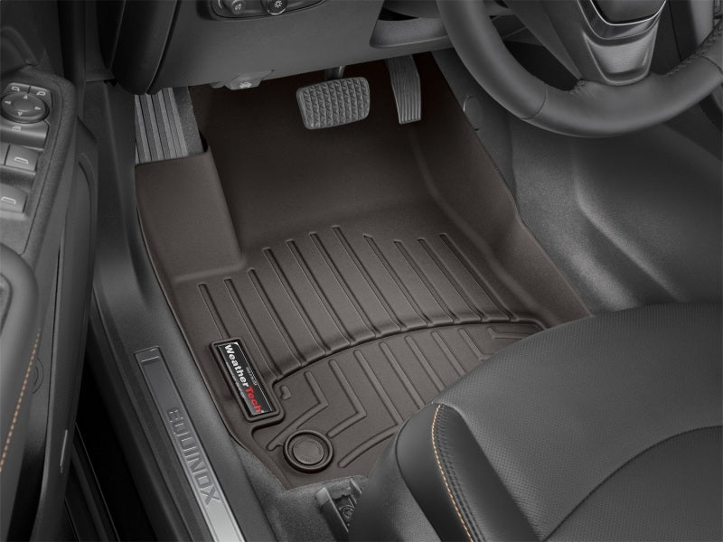 WeatherTech 23-24 Genesis Electrified G80 Front FloorLiner - Cocoa-thumbmail-1