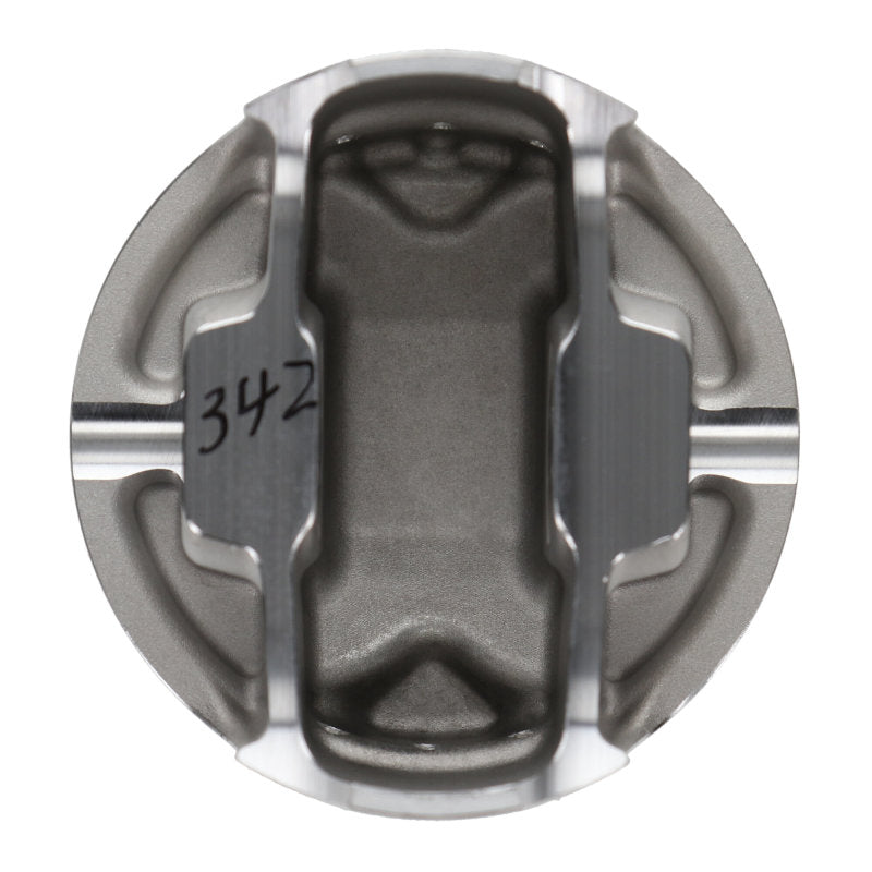 Wiseco Acura 4v Domed +8cc STRUTTED 86.0MM Piston Shelf Stock-thumbmail-5