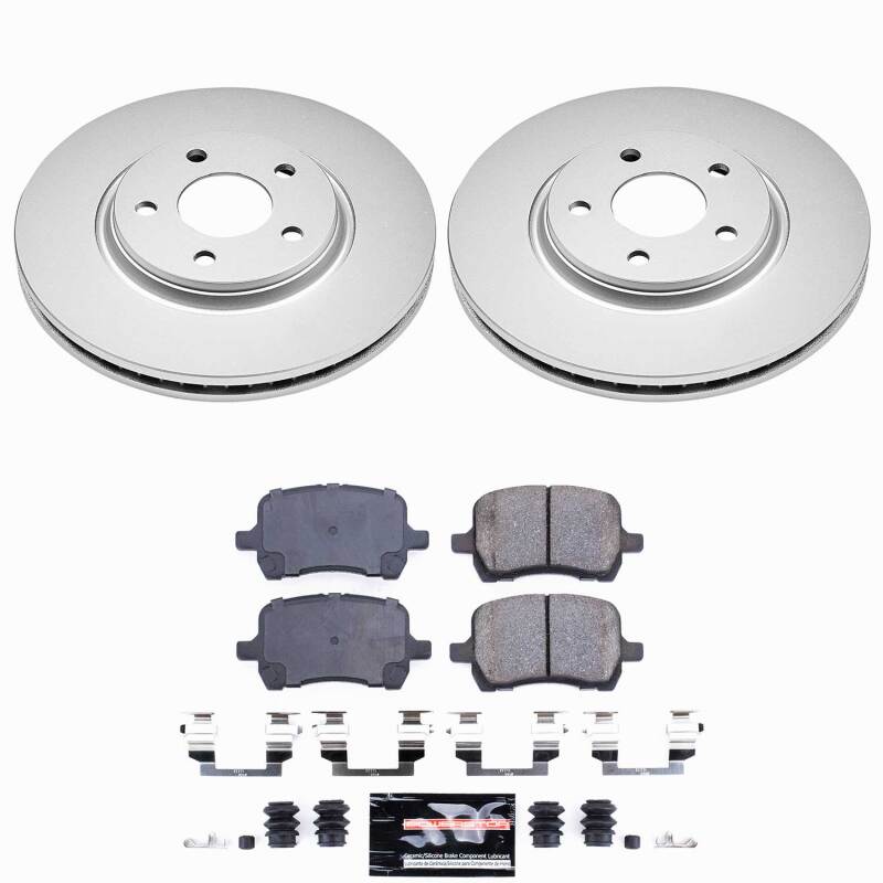 Power Stop 2007 Chevrolet Cobalt Front Z23 Coated Brake Kit-thumbmail-1