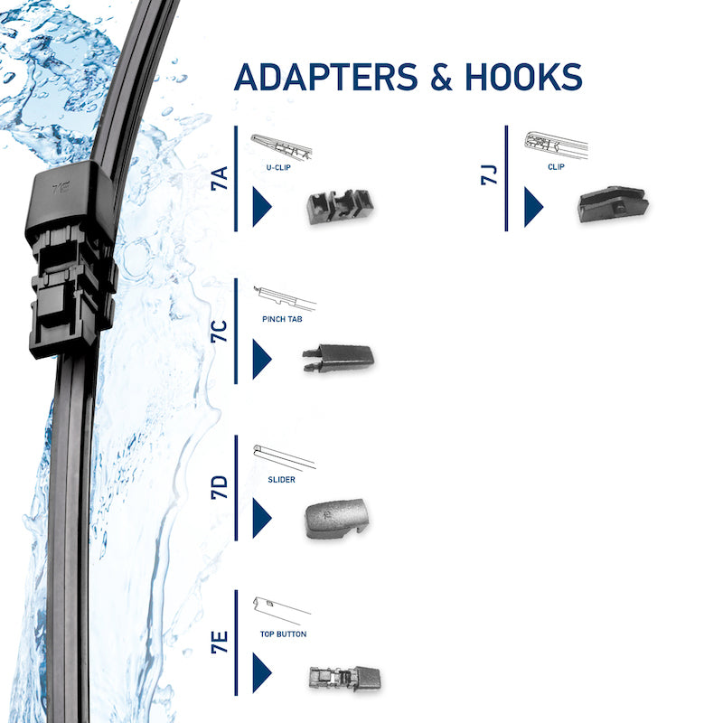 Hella Back Glass Wiper Blade 13in  - Single-thumbmail-2