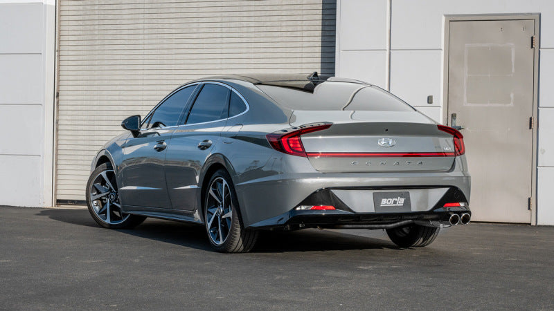 Borla 21-23 Hyundai Sonata SEL Plus/Limited 1.6L L4 (T) FWD S-Type Cat-Back Exhaust - Bright Chrome-thumbmail-3