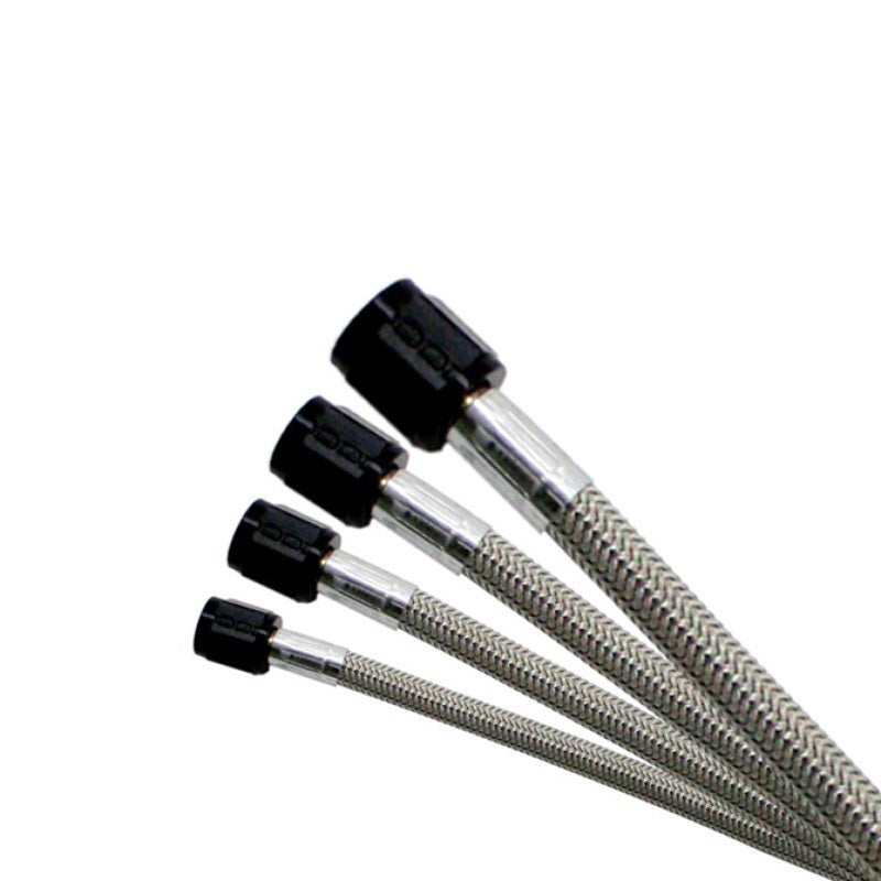 Nitrous Express 20ft Sho Stainless Steel Braided Hose - Black-thumbmail-1