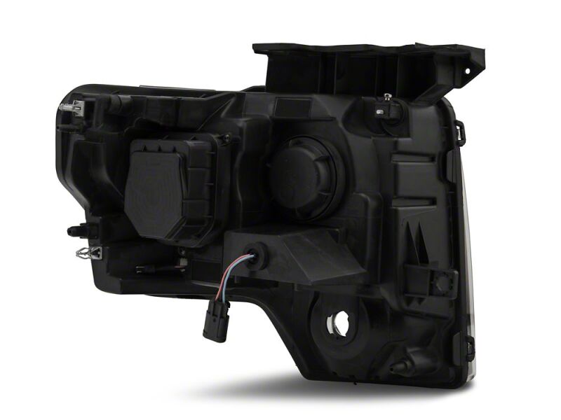 Raxiom 09-14 Ford F-150 G2 Super White LED Halo Projector Headlights- Black Housing- Clear Lens-thumbmail-5