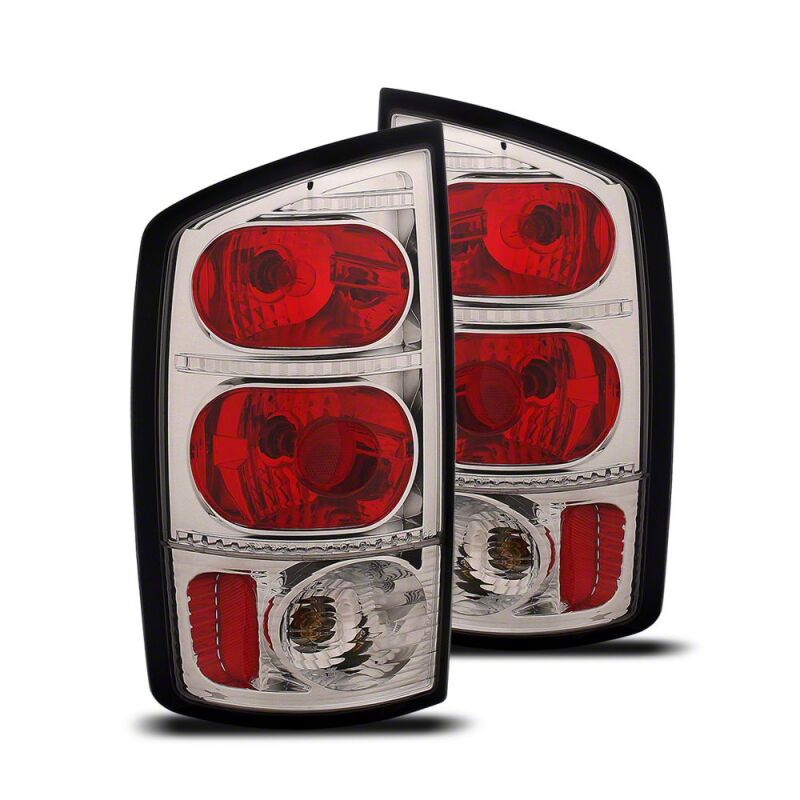 Raxiom 02-05 Dodge RAM 1500 Axial Series Tail Lights- Black Housing- Smoked Lens-thumbmail-1