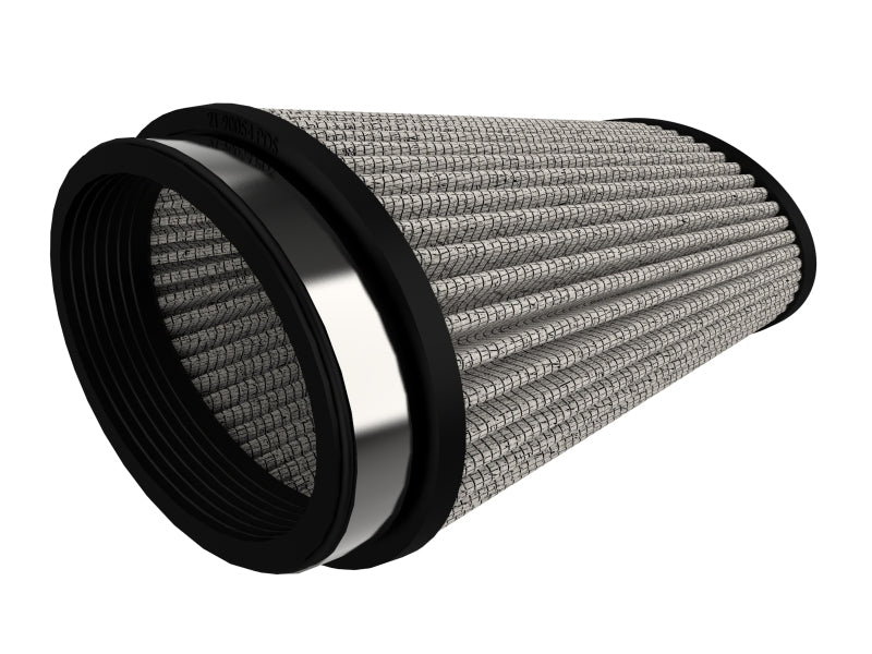 aFe Magnum (3x4-3/4)in Flange ID x (4x5-3/4)in Base x (2-1/2x4-1/4) FLOW Pro DRY S Air Filter (Pair)-thumbmail-4