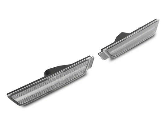 Raxiom 10-15 Chevrolet Camaro Axial Series LED Front and Rear Side Markers- Clear