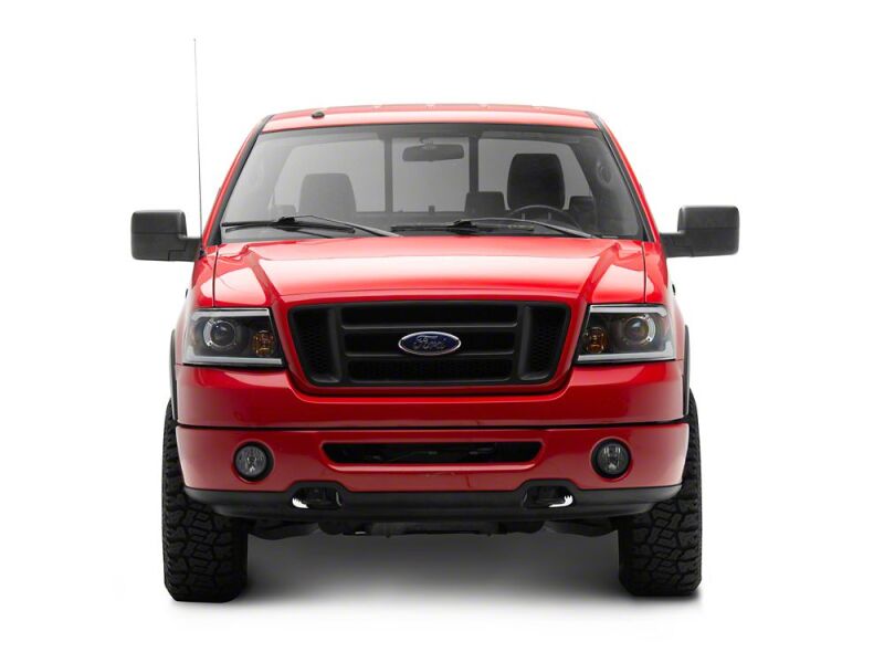 Raxiom 04-08 Ford F-150 Axial Series LED Proj Hlights/Seq LED Bar- Black- Clear Lens-thumbmail-4