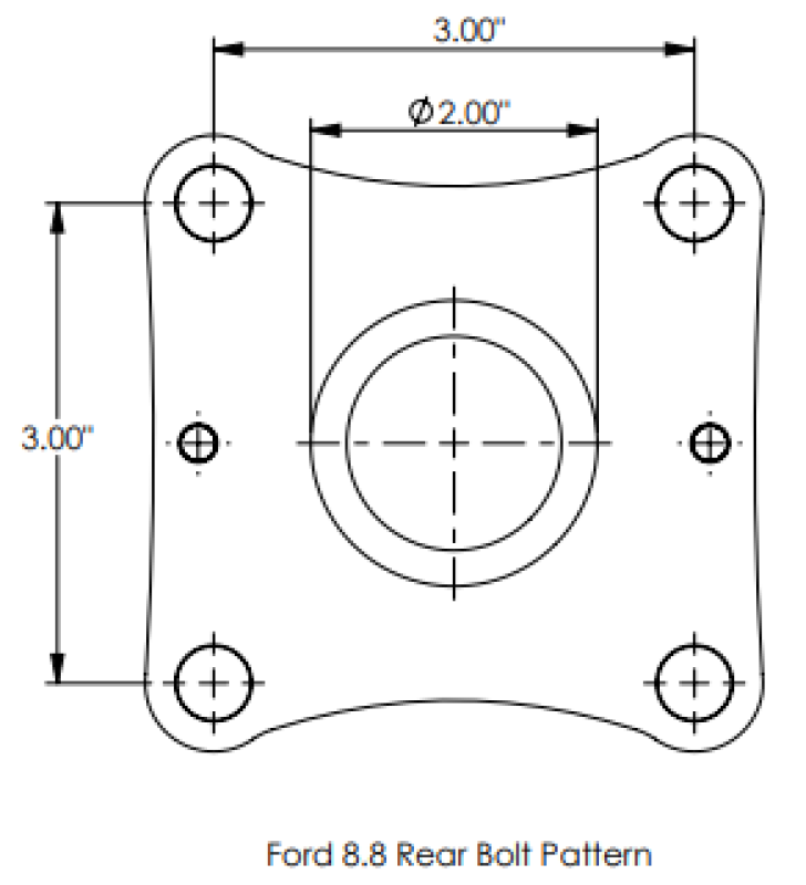DSS 15-24 Ford F150 4WD Regular Cab Short Bed 4in. Aluminum Driveshaft-thumbmail-2