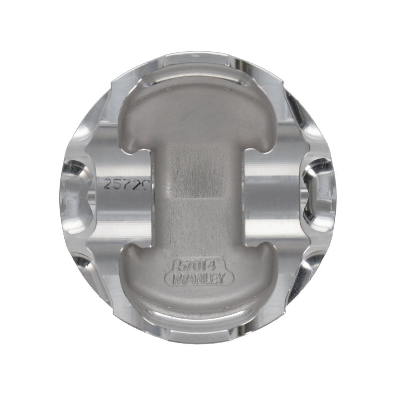 Manley Chevrolet LS 4.065in Bore 1.304in CD 4CC Platinum Series Dish Piston - Set of 8-thumbmail-3