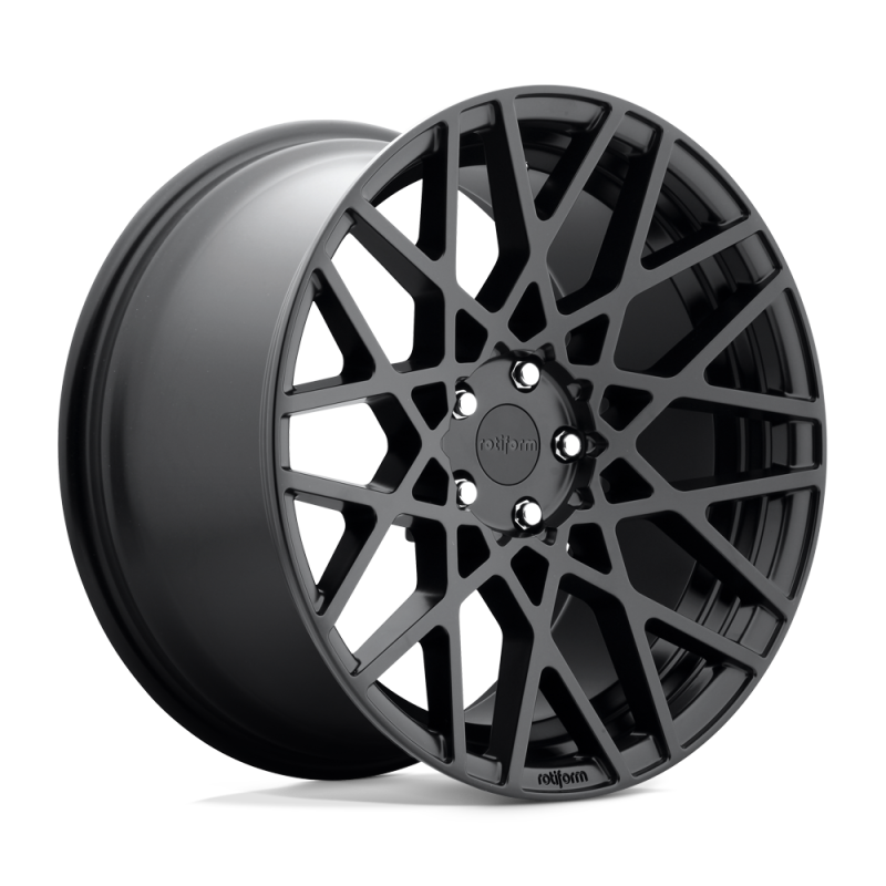 Rotiform R112 BLQ Wheel 18x8.5 5x114.3 38 Offset - Matte Black-thumbmail-1