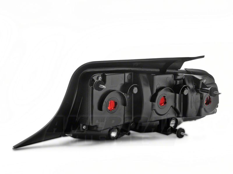 Raxiom 10-12 Ford Mustang Aero Tail Lights- Blk Housing (Smoked Lens)-thumbmail-2