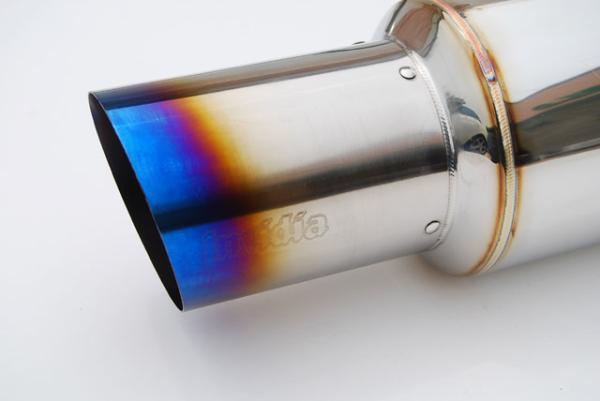 Invidia 08+ WRX Hatch 76mm REGULAR Titanium Tip Cat-back Exhaust-thumbmail-3
