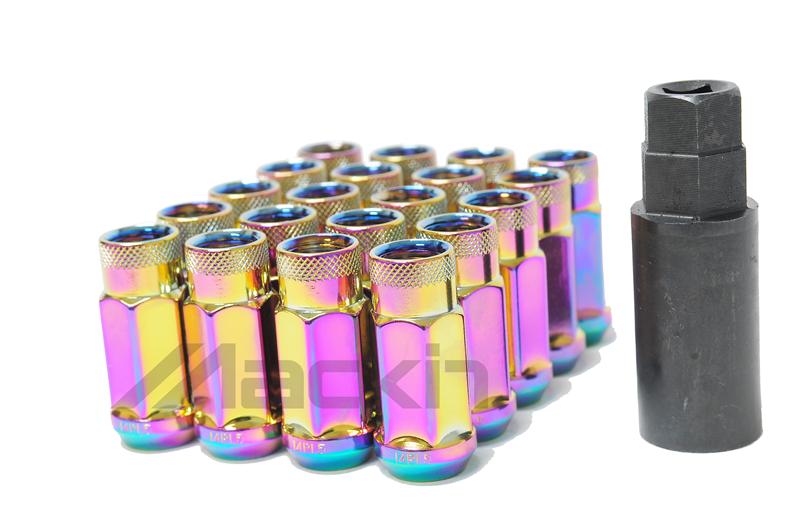 Wheel Mate Monster Locking Lug Nut Set of 4 - Chrome 14x1.50-thumbmail-2