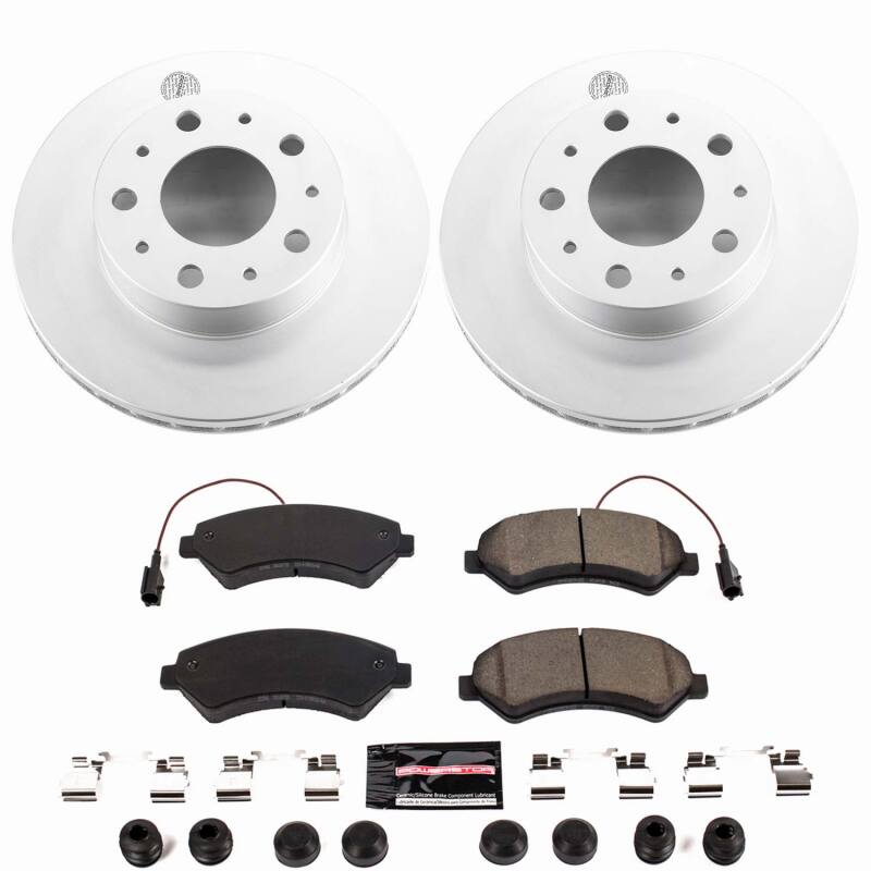 Power Stop 14-25 Ram ProMaster 1500 Front Z23 Coated Brake Kit-thumbmail-1
