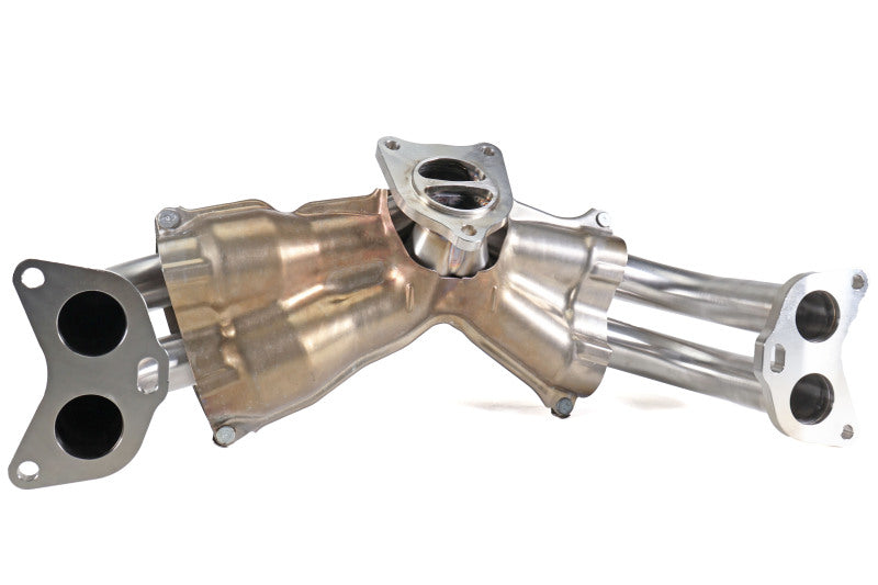 Perrin 22-24 Subaru WRX / 20-24 OBXT & Legacy XT / 19-24 Ascent Equal Length Header - Brushed SS-thumbmail-11