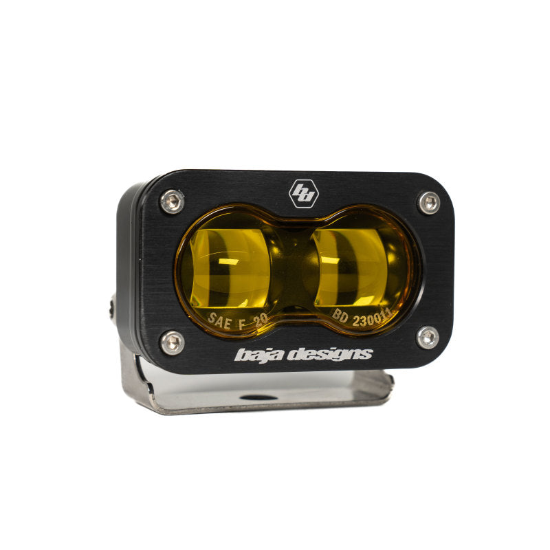 Baja Designs Universal S2 SAE Spot LED (Pair) - Amber-thumbmail-2