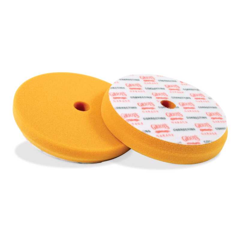 Griots Garage Orange Correcting Foam Pad 6.5in - Set of 2 - Single-thumbmail-1