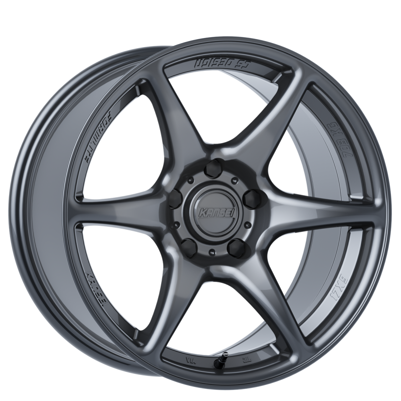 Kansei K11G Tandem 17x9.5in / 5x114.3 BP / 12mm Offset / 73.1mm Bore - Gunmetal Wheel-thumbmail-1