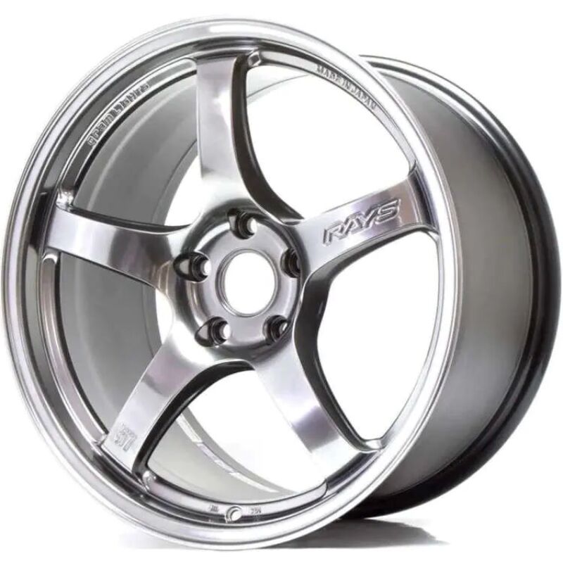 Gram Lights 57CR 19x9.5 +25 5-114.3 Grace Silver Wheel (Special Order/ MOQ 20)-thumbmail-1