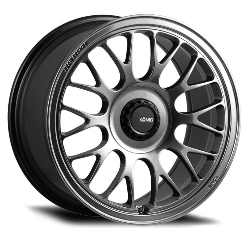 Konig MRK1 19X8.5 5X114.3 ET32 Hyper Carbon - Gloss Black Gear Cap/Logo/Cover Plate-thumbmail-1