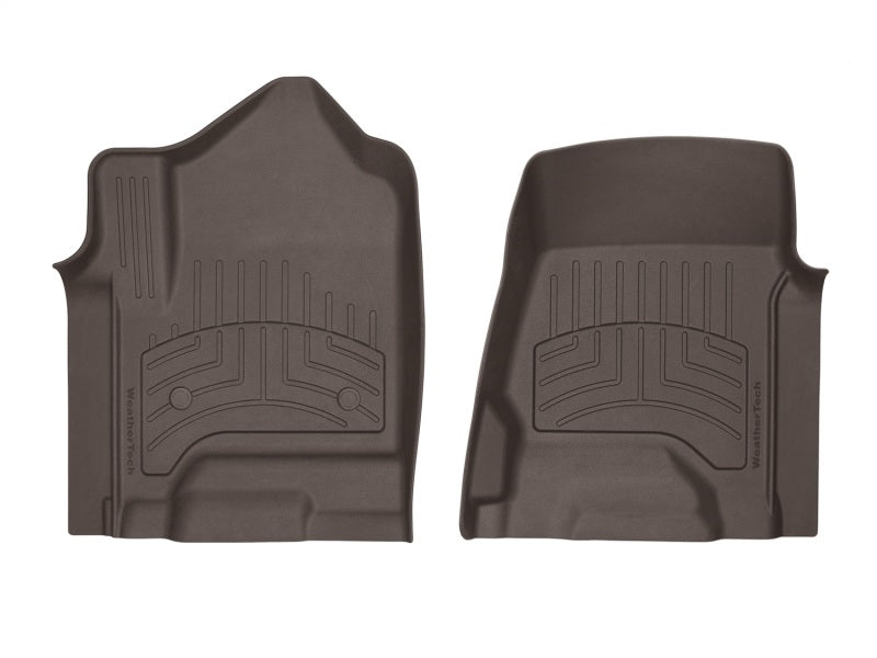 Weathertech 2022+ Ford Explorer Incl. ST (6/7 Pssgr.) Front FloorLiner HP - Cocoa-thumbmail-1