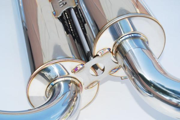 Invidia 07+ Infiniti G37 Coupe Gemini Single Layer Titanium Tip Cat-back Exhaust-thumbmail-2