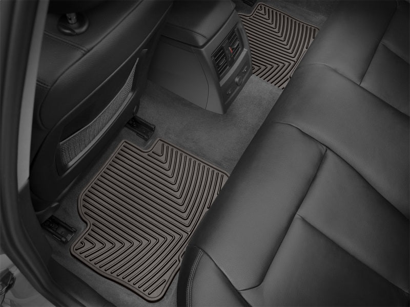 WeatherTech 2012+ BMW 3-Series (F30) Rear Rubber Mats - Cocoa-thumbmail-2