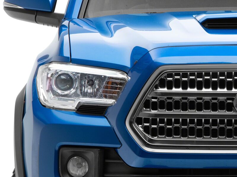 Raxiom 16-23 Toyota Tacoma Axial Series OE Replmnt Headlights- Chrome- Clear Lens-thumbmail-4